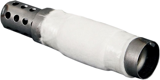 VANCE & HINES Sideshots Baffle Quiet 21301 for motorcycle exhaust, showing the black metal baffle design.