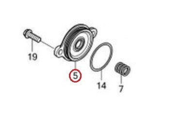 Honda Grom Oil Filter Cover 2022 +