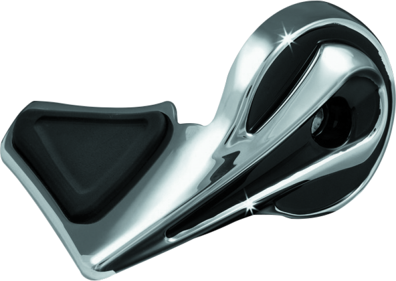 Kuryakyn Kinetic Throttle Boss Chrome, adjustable handlebar accessory for power sports motorcycles, featuring a sleek chrome finish.