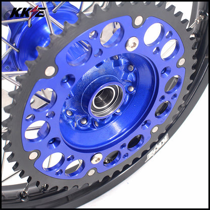 KKE 21 & 18 Cast Enduro Wheels For YAMAHA YZ250F 2001-2015 YZ450F 2003-2015 - Howling Moto