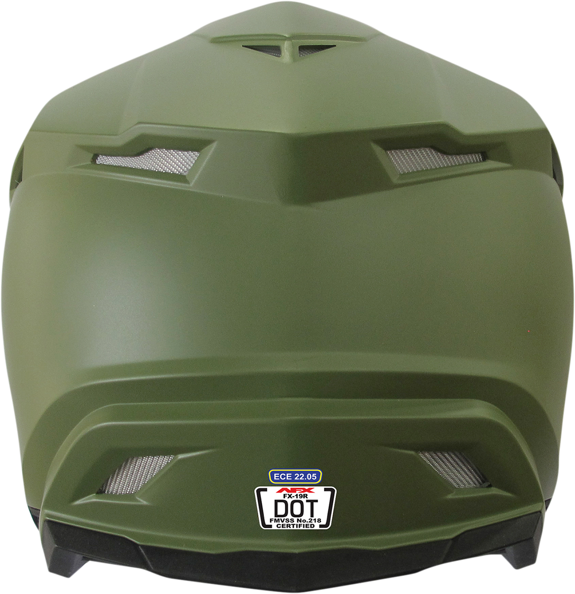 AFX FX-19R Helmet - Matte Olive - XL 0110-7043 - Howling Moto