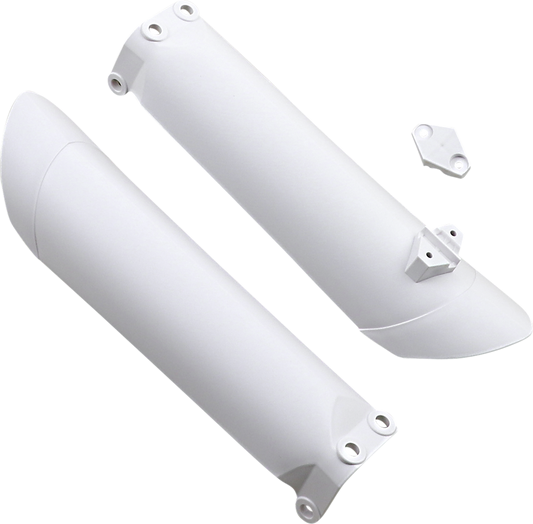 ACERBIS Lower Fork Covers for Inverted Forks - White 2319630002 - Howling Moto