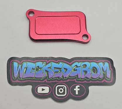 Air Injection Delete Plate - Howling Moto