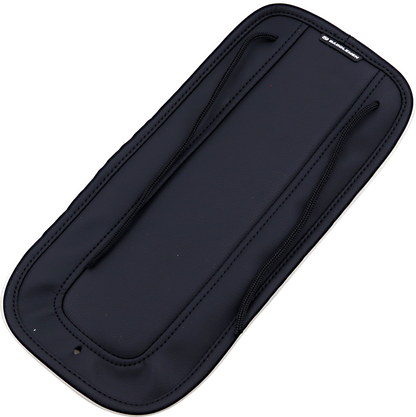 Bill's Exhausts SADDLEMEN Fender Chap matching smooth solo seat for motorcycle, featuring durable leather and detailed stitching.