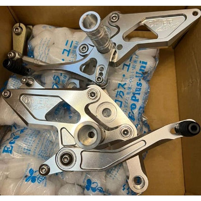 Over Racing Rear Sets 4 Position - Howling Moto