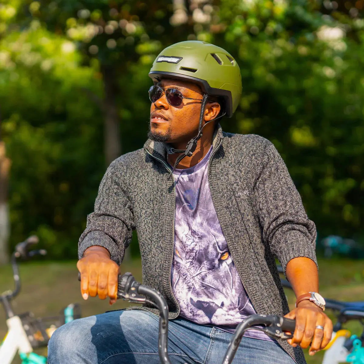 Moss | XNITO Helmet | E-Bike Helmet - Howling Moto
