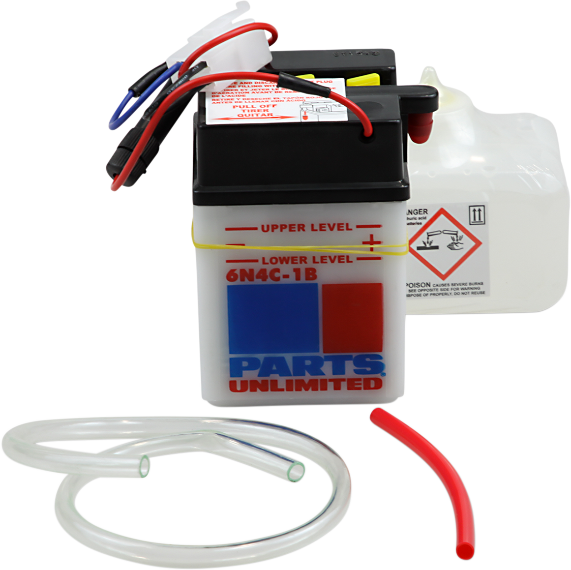 PARTS UNLIMITED, PARTS UNLIMITED 6N4C-1B Battery Replacement - Model 6N4C-1B-FP