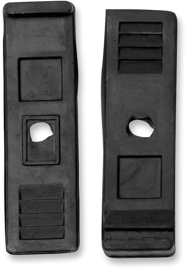 PARTS UNLIMITED hood clamp for Ski-Doo, 2-pack, durable plastic construction and secure fit for snowmobile hood attachment.
