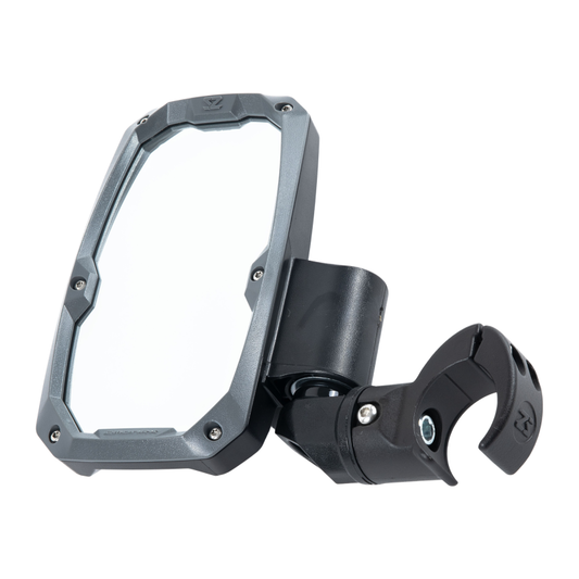 Seizmik Embark side view mirror for UTVs, adjustable 1.75 to 2 inches ROP clamp, pair of durable side mirrors