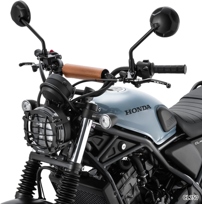 ZETA, ZETA Handlebar Bar Pad Set 200mm with Brown Pad and Aluminum Brace - Model ZE47-9601