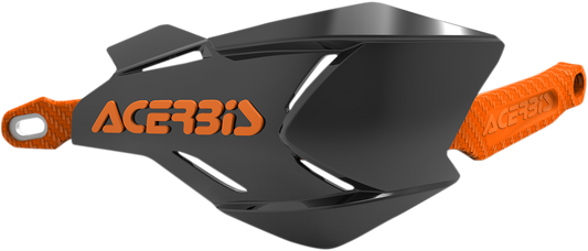 ACERBIS Handguards - X-Factory - Black/Orange 2634661009 - Howling Moto