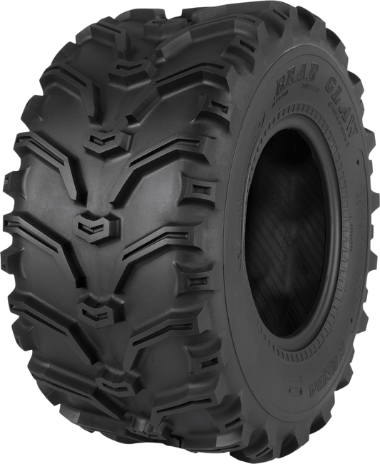 Kenda K299 Bearclaw front ATV tire 23x7-10 with 6-ply rating, designed for maximum traction and durability on rough terrain.