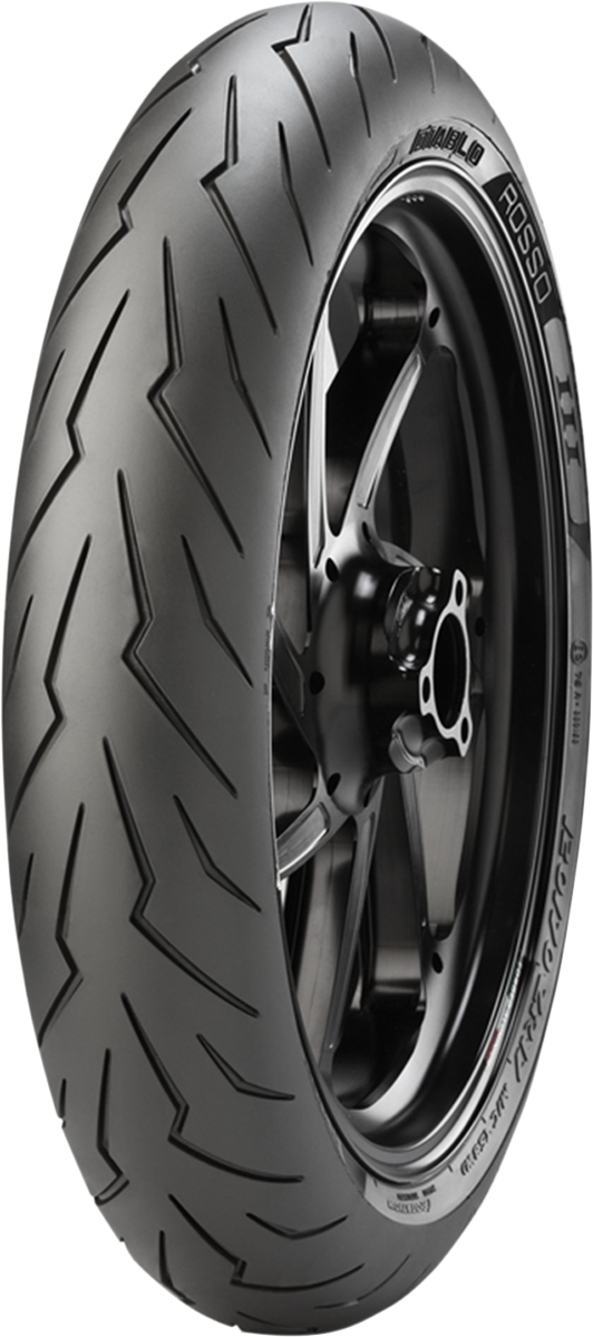 Pirelli Diablo Rosso™ III Front Tire 120/60ZR17 (55W) | High-Performance Sport Motorcycle Tire