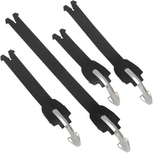 Black Alpinstars Boot Strap Kit for protective gear, shown with straps and mounting hardware.