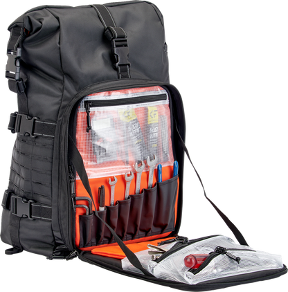 BILTWELL EXFIL-80 Motorcycle Bag - Gen 2 - Black 3014-01 - Howling Moto