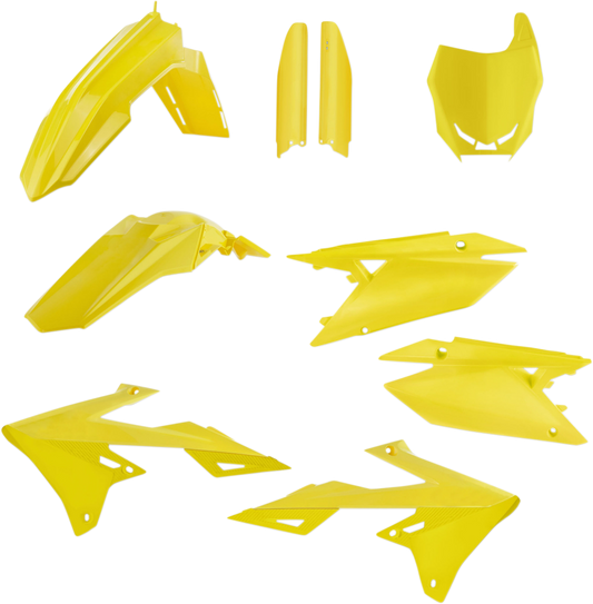 ACERBIS Full Replacement Body Kit - Yellow 2686550231 - Howling Moto