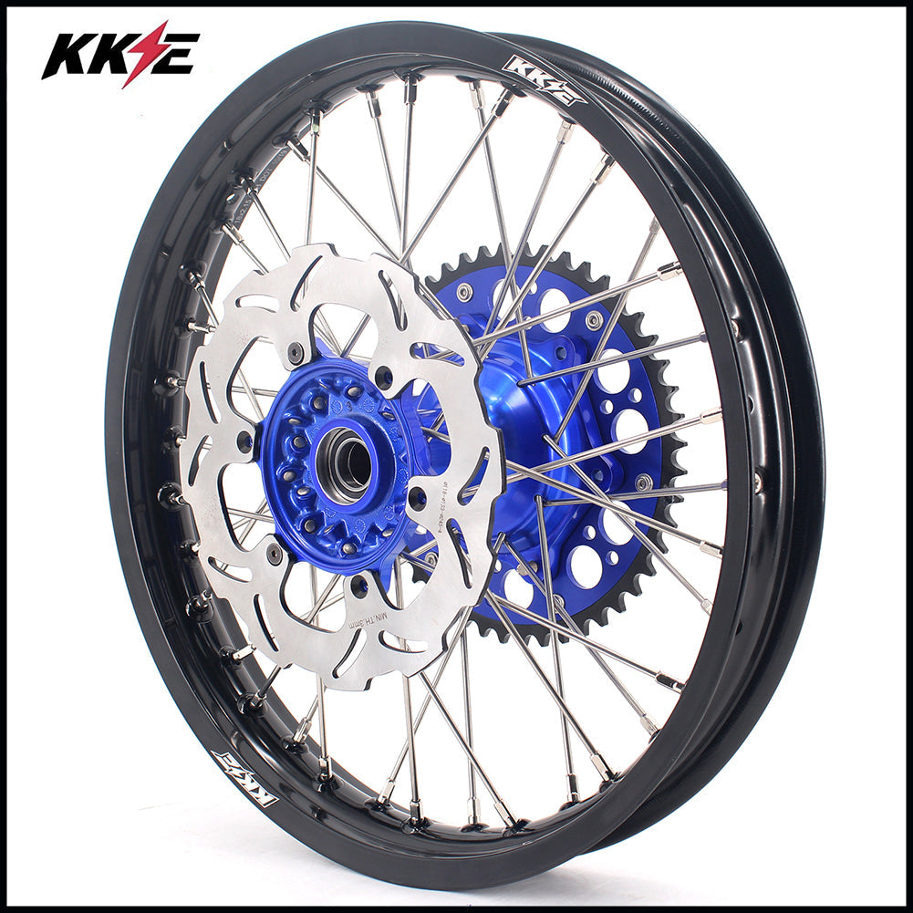 KKE 21 & 18 Cast Enduro Rims for Yamaha YZ250F YZ450F 2016-2021 Rotors - Howling Moto
