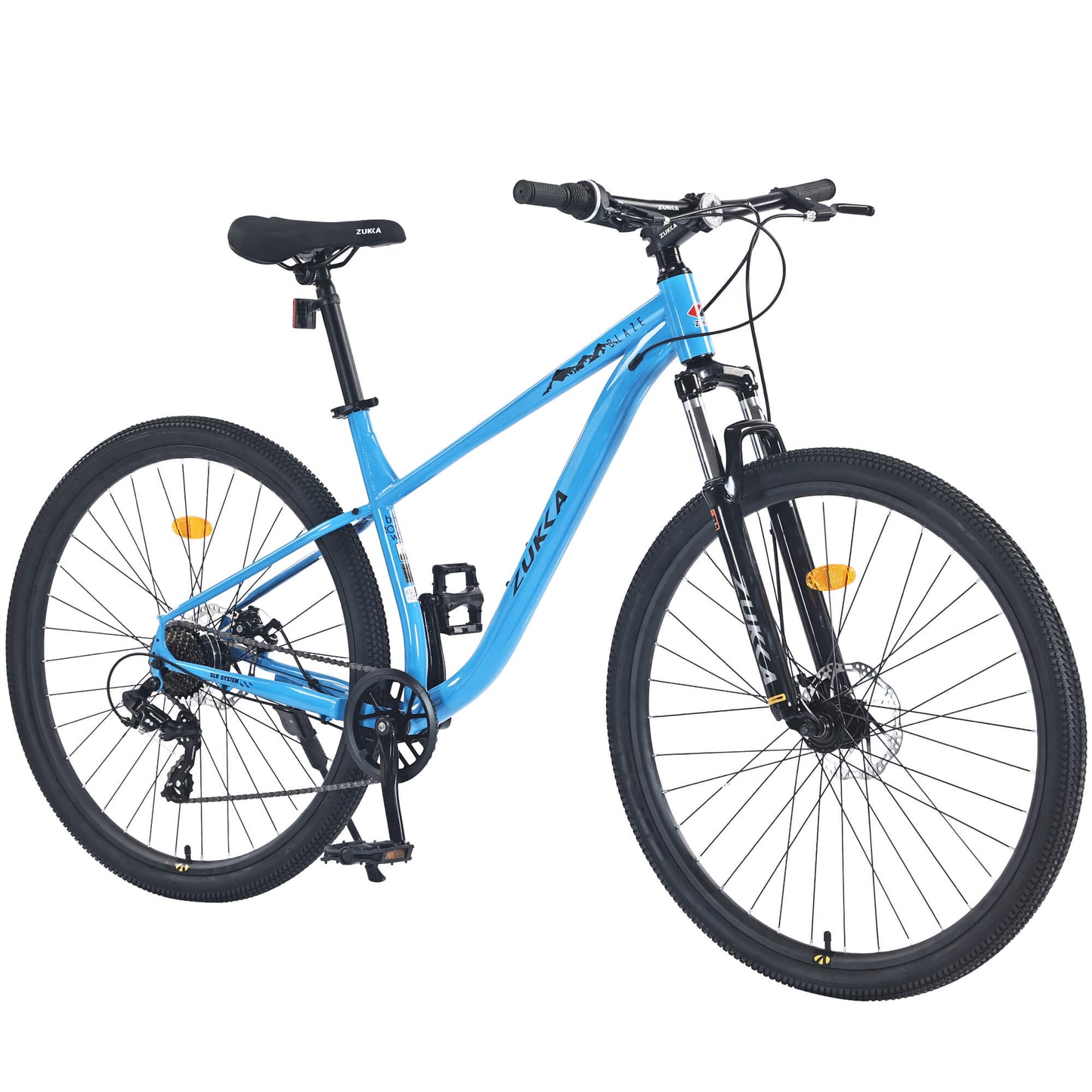 Hycline Zukka Blaze MTB 29-inch mountain bike tire with 1.95-inch width, featuring a rugged tread pattern for off-road cycling.