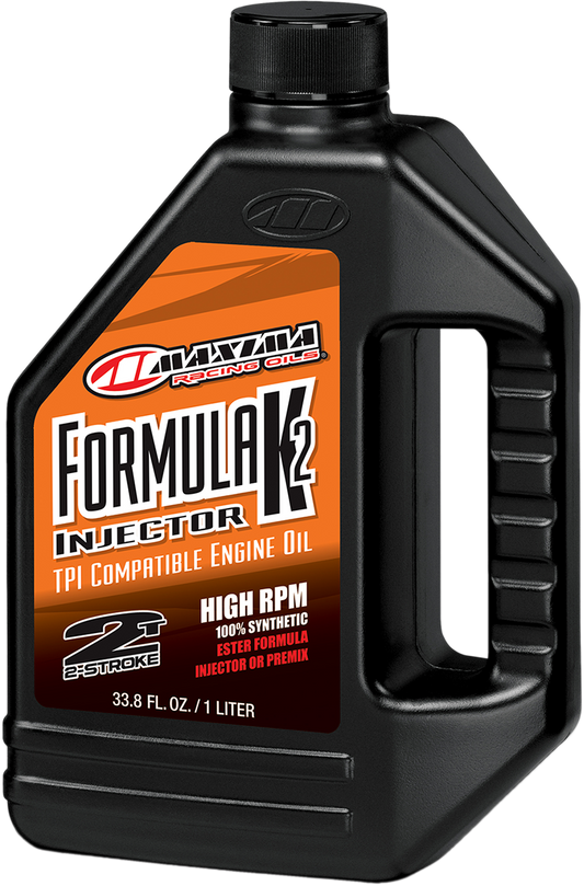 MAXIMA RACING OIL, Maxima Racing Oil Formula K2 Injector Oil 1L – High-Performance 2-Stroke Engine Oil
