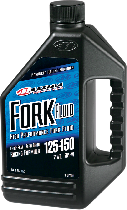 MAXIMA RACING OIL, Maxima Racing Oil 59901-7 Racing Fork Fluid 7W – 1 Quart for Motorcycle Suspension