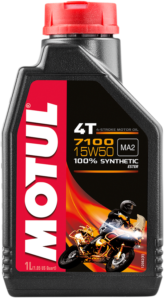 MOTUL, MOTUL 7100 4T Synthetic Oil 15W-50 - 1L | Part Number 104298