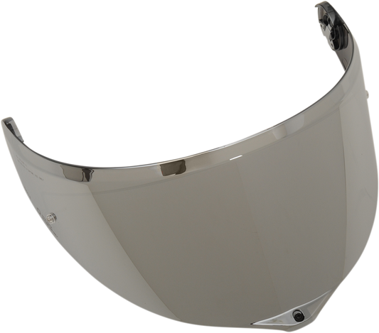 AGV GT3-1 Iridium Silver shield for SportModular helmets with Pinlock® 120 MaxVision™, reflective and aerodynamic.