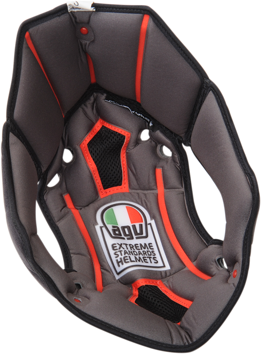AGV Corsa R Liner Replacement - Black, XS | Part Number 20KIT61201001