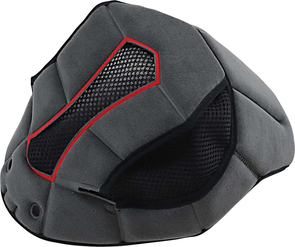 AGV K6 helmet replacement liner and crown pad in 2XL size, part number 20KIT63004001XX, showing padding and interior components.