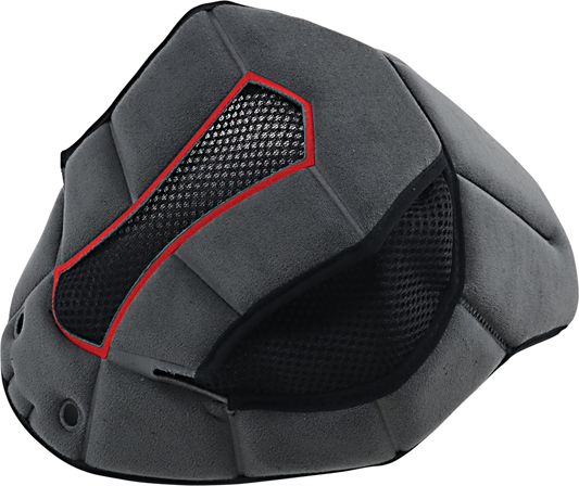 AGV K6 helmet replacement liner and crown pad in 2XL size, part number 20KIT63004001XX, showing padding and interior components.