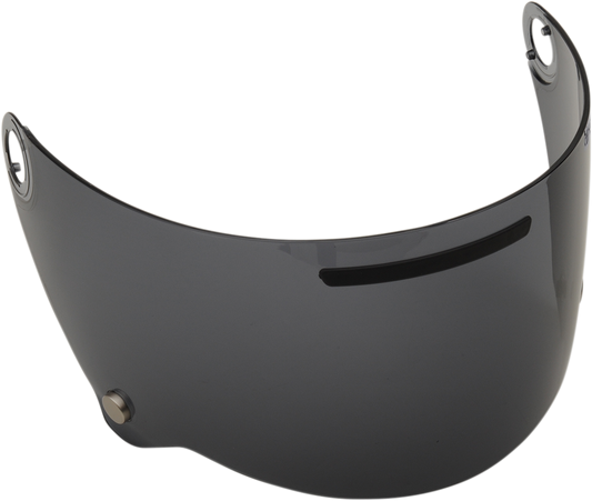 AGV Legends X3000 tinted helmet shield, part number 20KV29E0N2001, showing the dark tinted visor for motorcycle helmets