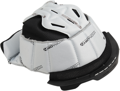 Bill's Exhausts ICON Alliance™ Hydradry XL helmet liner, 12mm, showing the moisture-wicking helmet padding and fabric details.