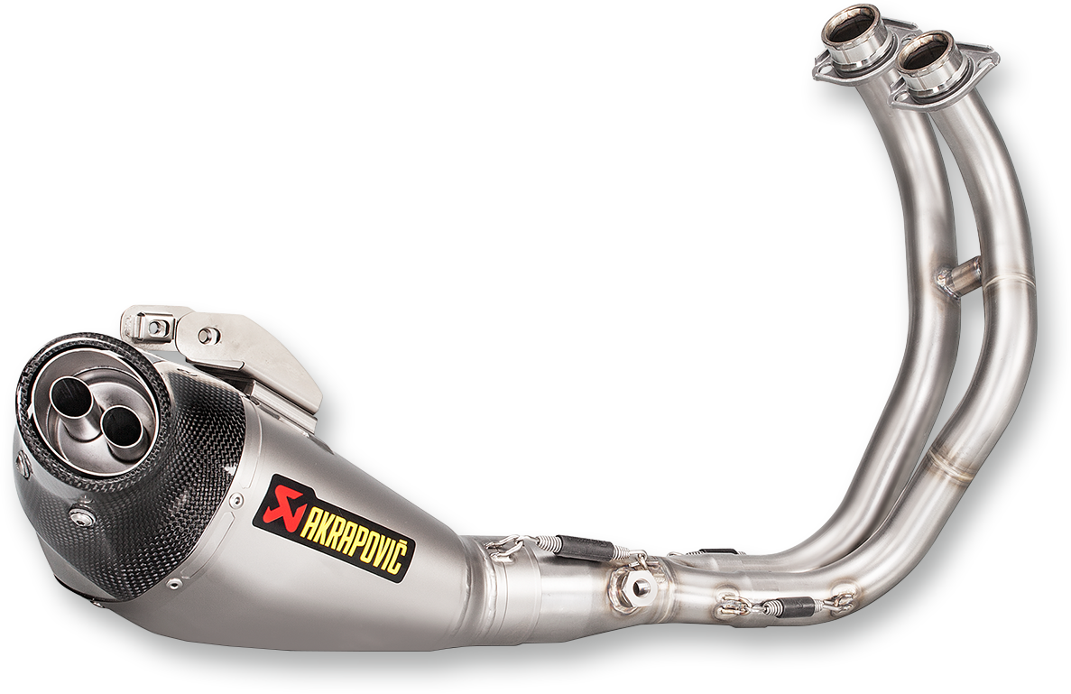 AKRAPOVIC Race Exhaust Titanium S-Y7R5-HEGEH for High-Performance Motorcycle Applications