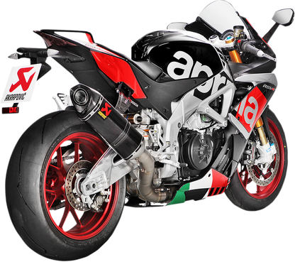AKRAPOVIC Evolution Titanium and Carbon Fiber Exhaust System for Yamaha YZF-R1 (Part S-A10E8-RC)
