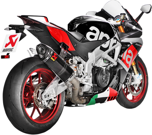 AKRAPOVIC Evolution Titanium and Carbon Fiber Exhaust System for Yamaha YZF-R1 (Part S-A10E8-RC)