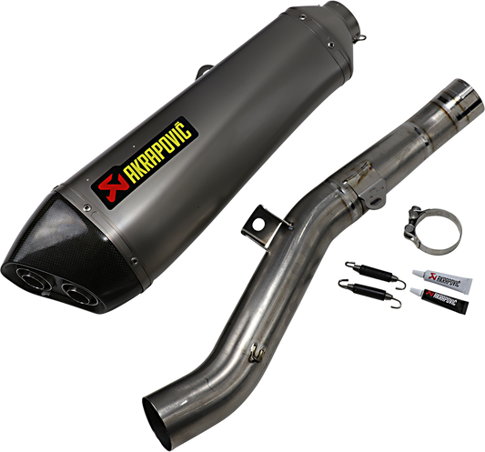 AKRAPOVIC Titanium Muffler S-K14SO5-HZAAT for Enhanced Motorcycle Performance