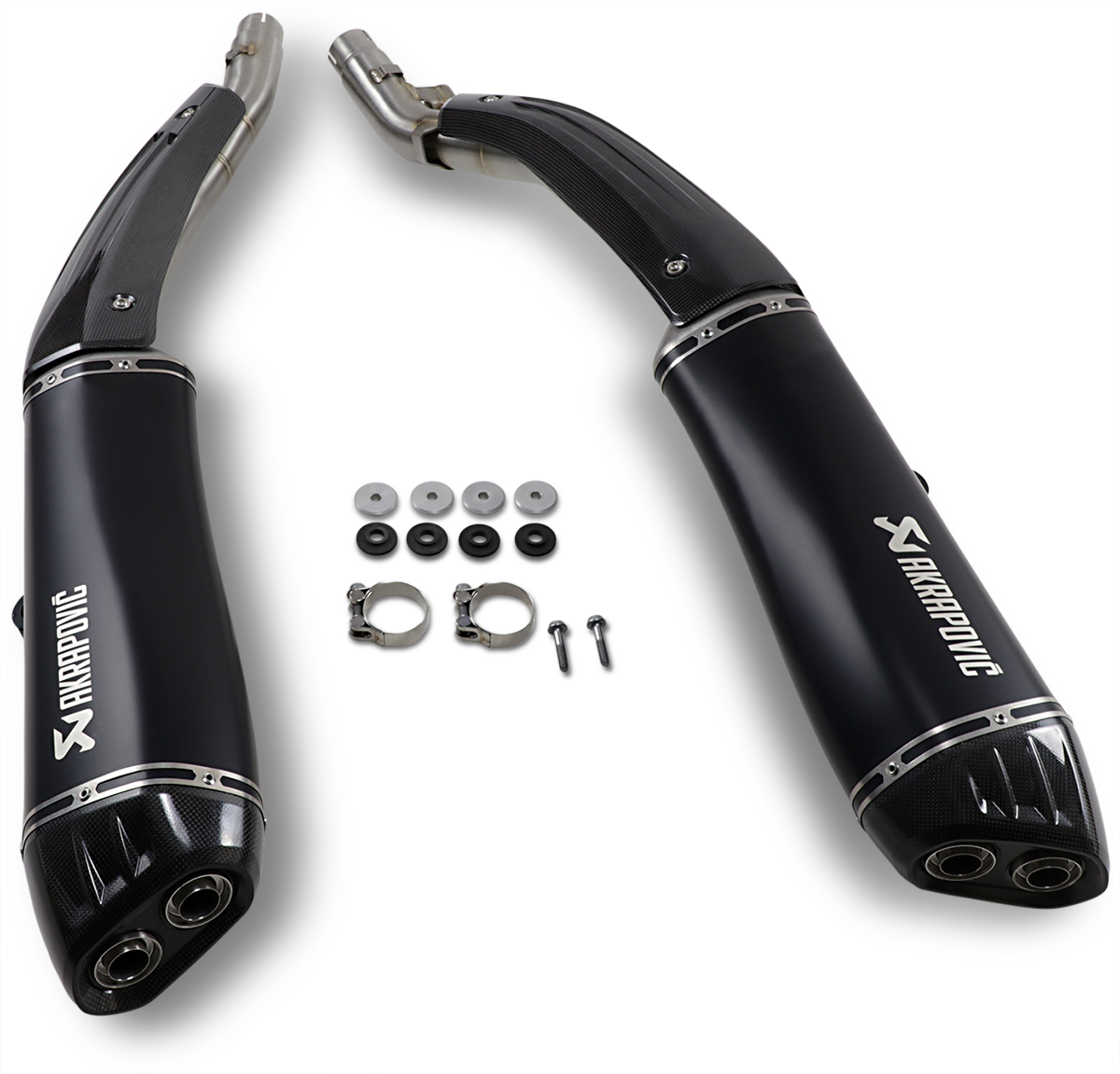 AKRAPOVIC Titanium Muffler S-B16SO3-HRAATBL for Enhanced Motorcycle Performance