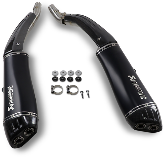AKRAPOVIC Titanium Muffler S-B16SO3-HRAATBL for Enhanced Motorcycle Performance