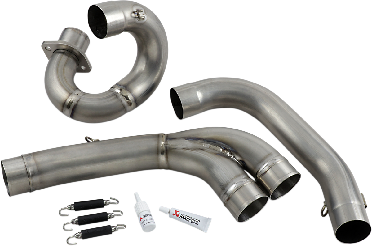 AKRAPOVIC Titanium Header E-D12E5 for Enhanced Motorcycle Performance