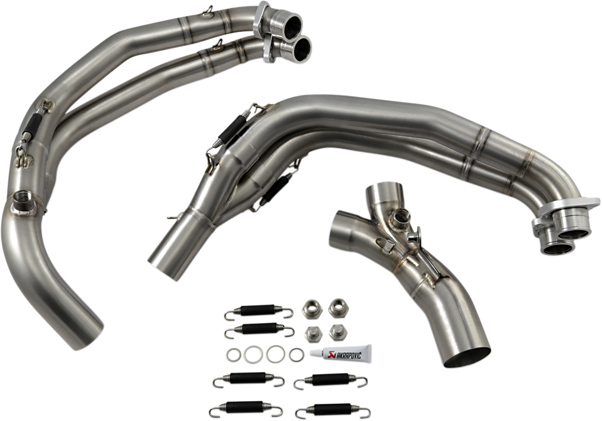 Akrapovic E-H10R7 Stainless Steel Header for Enhanced Motorcycle Performance