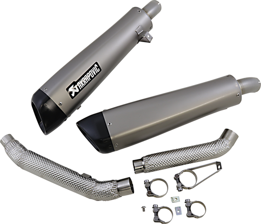 Akrapovic Titanium Mufflers S-T12SO3-HCQT for Enhanced Motorcycle Performance