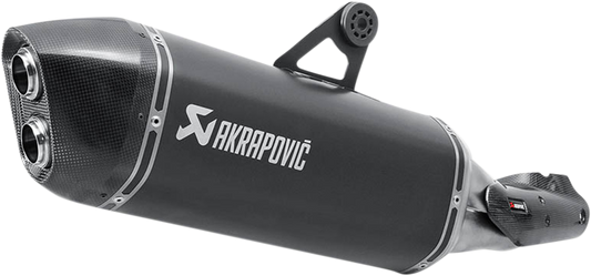 AKRAPOVIC Black Muffler for BMW R1200GS Adventure – Part S-B12SO10-HAABL