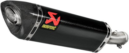 AKRAPOVIC Carbon Fiber Muffler S-K4SO6-APC for Enhanced Motorcycle Performance