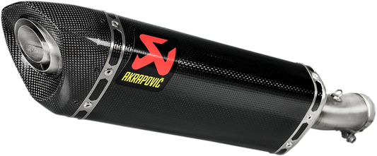 AKRAPOVIC Carbon Fiber Muffler S-K4SO6-APC for Enhanced Motorcycle Performance