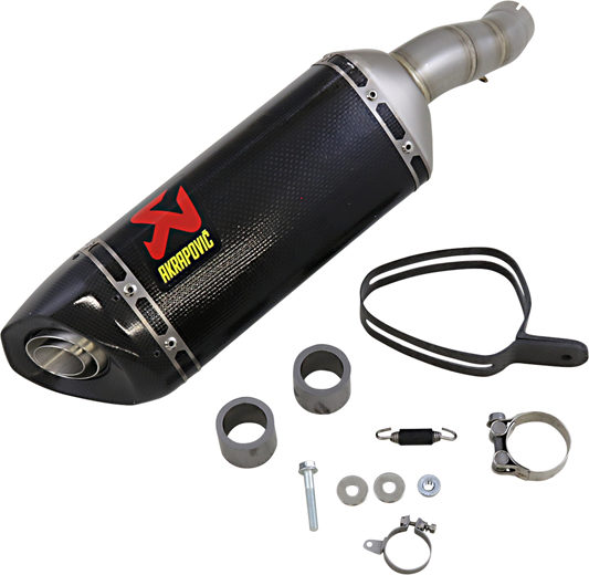 AKRAPOVIC Slip-On Line Muffler for Yamaha YZF-R6 - Carbon Fiber S-Y2SO16-HAPC/1