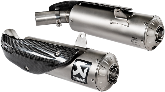 AKRAPOVIC Titanium Mufflers S-D11SO4-HBFGT for Enhanced Motorcycle Performance