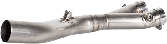 AKRAPOVIC Titanium Link Pipe L-Y10SO15T for Slip-On Line Muffler
