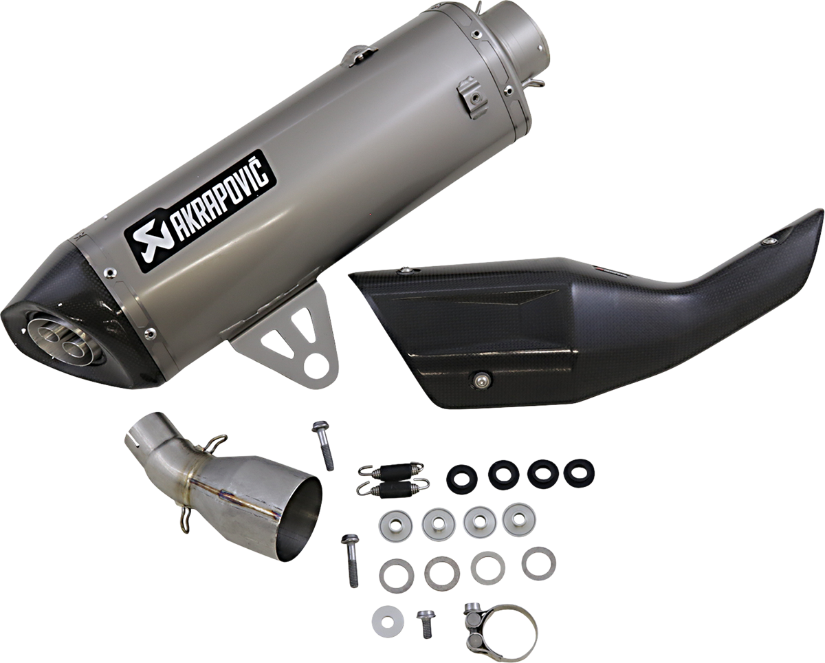 AKRAPOVIC Titanium Muffler S-B4SO2-HRT for Enhanced Scooter Performance
