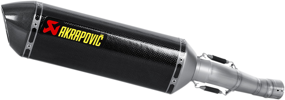 AKRAPOVIC Slip-On Line Muffler for Enhanced Performance – Carbon Fiber S-S6SO6-HZC