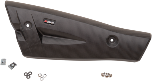 AKRAPOVIC Carbon Fiber Heat Shield P-HSH125R1 for Motorcycles
