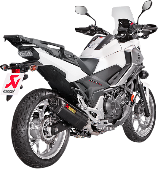Akrapovic Slip-On Line Muffler for Honda H7SO2-HRC with Carbon Fiber Finish